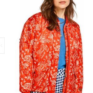 Scotch & Soda Printed Bomber Jacket
